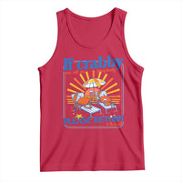 If Crabby Please Return To The Beach Tank Top Funny Summer Crab