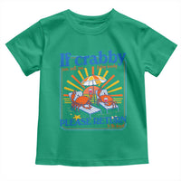 If Crabby Please Return To The Beach Toddler T Shirt Funny Summer Crab