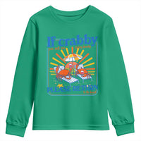If Crabby Please Return To The Beach Youth Sweatshirt Funny Summer Crab