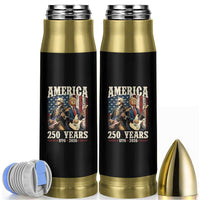 250 Years America Anniversary Bullet Tumbler Vintage President Playing Guitar 4th of July