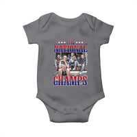 1776 National Champs Baby Onesie Funny Founding Father USA 250th Anniversary