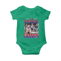 1776 National Champs Baby Onesie Funny Founding Father USA 250th Anniversary
