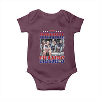 1776 National Champs Baby Onesie Funny Founding Father USA 250th Anniversary