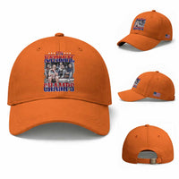 1776 National Champs Baseball Cap Funny Founding Father USA 250th Anniversary