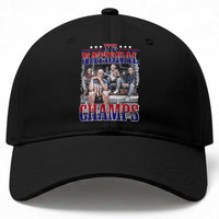 1776 National Champs Baseball Cap Funny Founding Father USA 250th Anniversary