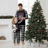 1776 National Champs Plaid Pajama Set Funny Founding Father USA 250th Anniversary
