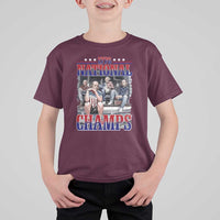 1776 National Champs T Shirt For Kid Funny Founding Father USA 250th Anniversary