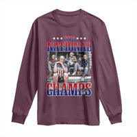 1776 National Champs Long Sleeve Shirt Funny Founding Father USA 250th Anniversary