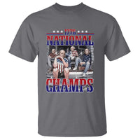 1776 National Champs T Shirt Funny Founding Father USA 250th Anniversary