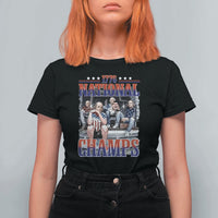 1776 National Champs T Shirt For Women Funny Founding Father USA 250th Anniversary