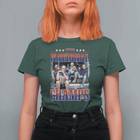 1776 National Champs T Shirt For Women Funny Founding Father USA 250th Anniversary