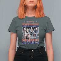 1776 National Champs T Shirt For Women Funny Founding Father USA 250th Anniversary
