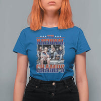 1776 National Champs T Shirt For Women Funny Founding Father USA 250th Anniversary