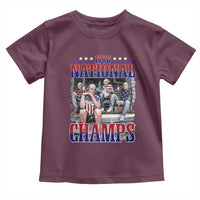 1776 National Champs Toddler T Shirt Funny Founding Father USA 250th Anniversary