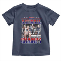 1776 National Champs Toddler T Shirt Funny Founding Father USA 250th Anniversary