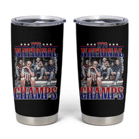 1776 National Champs Tumbler Cup Funny Founding Father USA 250th Anniversary
