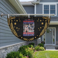 1776 National Champs Patriotic Fan Flag Funny Founding Father USA 250th Anniversary