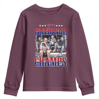 1776 National Champs Youth Sweatshirt Funny Founding Father USA 250th Anniversary