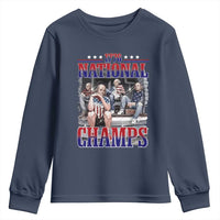 1776 National Champs Youth Sweatshirt Funny Founding Father USA 250th Anniversary
