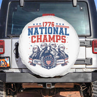 1776 National Champs Spare Tire Cover Funny Founding Fathers Sunglasses Patriotic 4th of July
