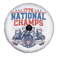 1776 National Champs Spare Tire Cover Funny Founding Fathers Sunglasses Patriotic 4th of July