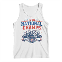 1776 National Champs Tank Top Funny Founding Fathers Sunglasses Patriotic 4th of July