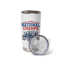 1776 National Champs Tumbler Cup Funny Founding Fathers Sunglasses Patriotic 4th of July