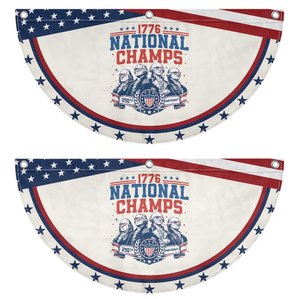 1776 National Champs Patriotic Fan Flag Funny Founding Fathers Sunglasses 4th of July