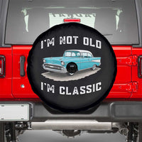 I'm Not Old I'm Classic Spare Tire Cover Vintage 1957 Turquoise Classic Car