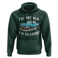 I'm Not Old I'm Classic Hoodie Vintage 1957 Turquoise Classic Car