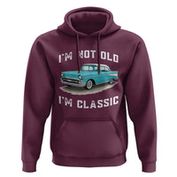 I'm Not Old I'm Classic Hoodie Vintage 1957 Turquoise Classic Car
