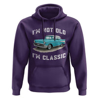 I'm Not Old I'm Classic Hoodie Vintage 1957 Turquoise Classic Car