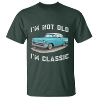 I'm Not Old I'm Classic T Shirt Vintage 1957 Turquoise Classic Car