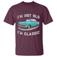 I'm Not Old I'm Classic T Shirt Vintage 1957 Turquoise Classic Car