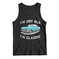 I'm Not Old I'm Classic Tank Top Vintage 1957 Turquoise Classic Car