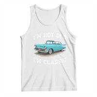 I'm Not Old I'm Classic Tank Top Vintage 1957 Turquoise Classic Car
