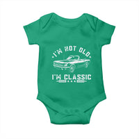 I'm Not Old I'm Classic Baby Onesie Vintage 1963 Classic Sports Car
