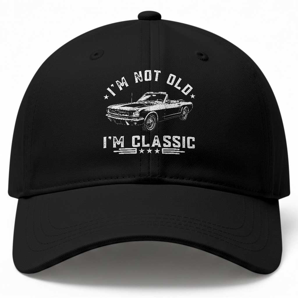 I'm Not Old I'm Classic Baseball Cap Vintage 1963 Classic Sports Car