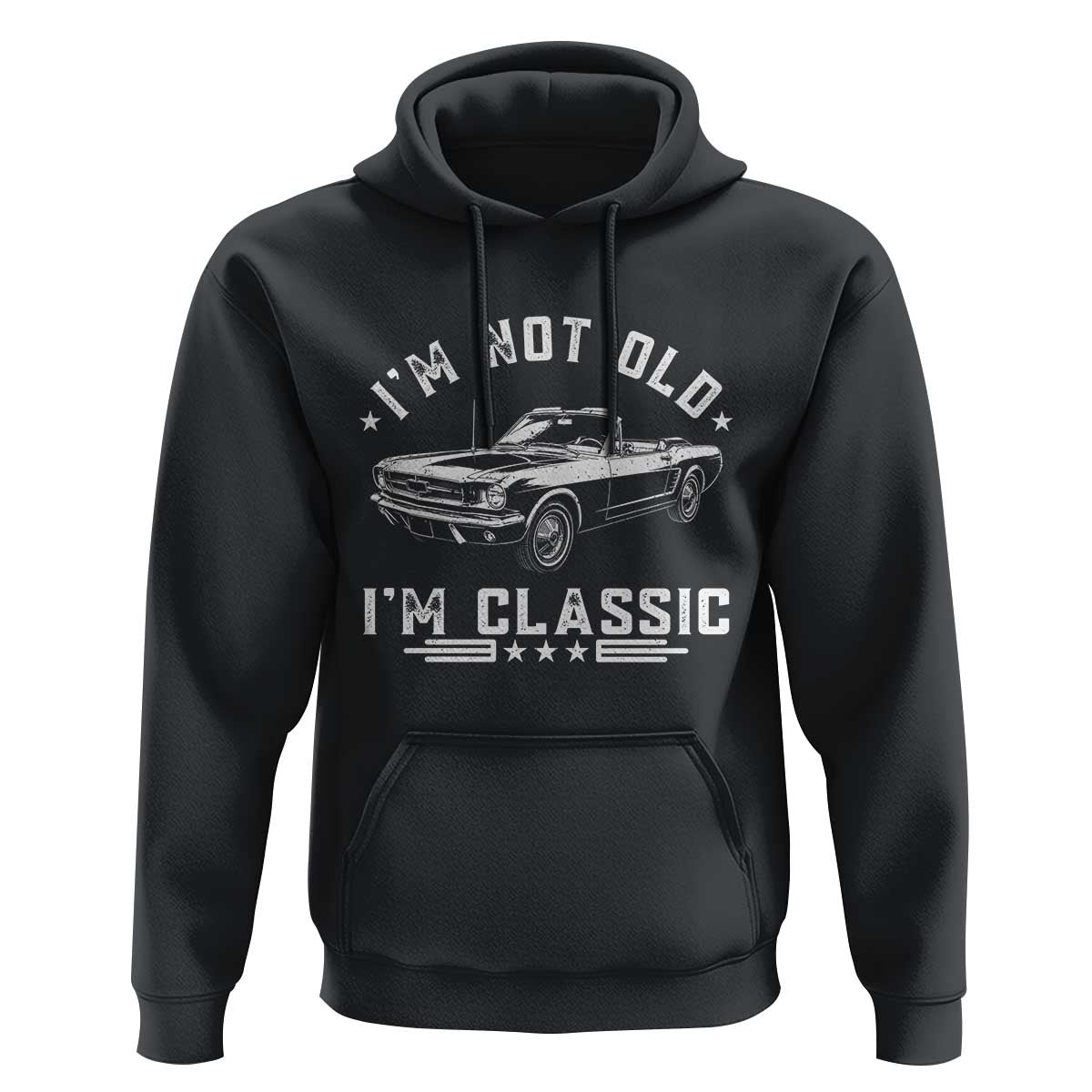 I'm Not Old I'm Classic Hoodie Vintage 1963 Classic Sports Car