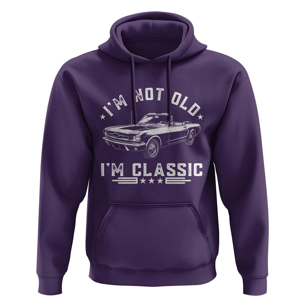 I'm Not Old I'm Classic Hoodie Vintage 1963 Classic Sports Car
