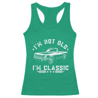 I'm Not Old I'm Classic Racerback Tank Top Vintage 1963 Classic Sports Car