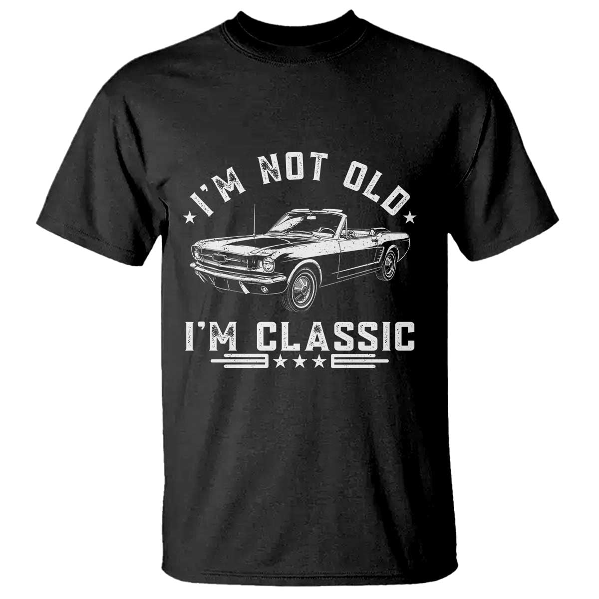I'm Not Old I'm Classic T Shirt Vintage 1963 Classic Sports Car