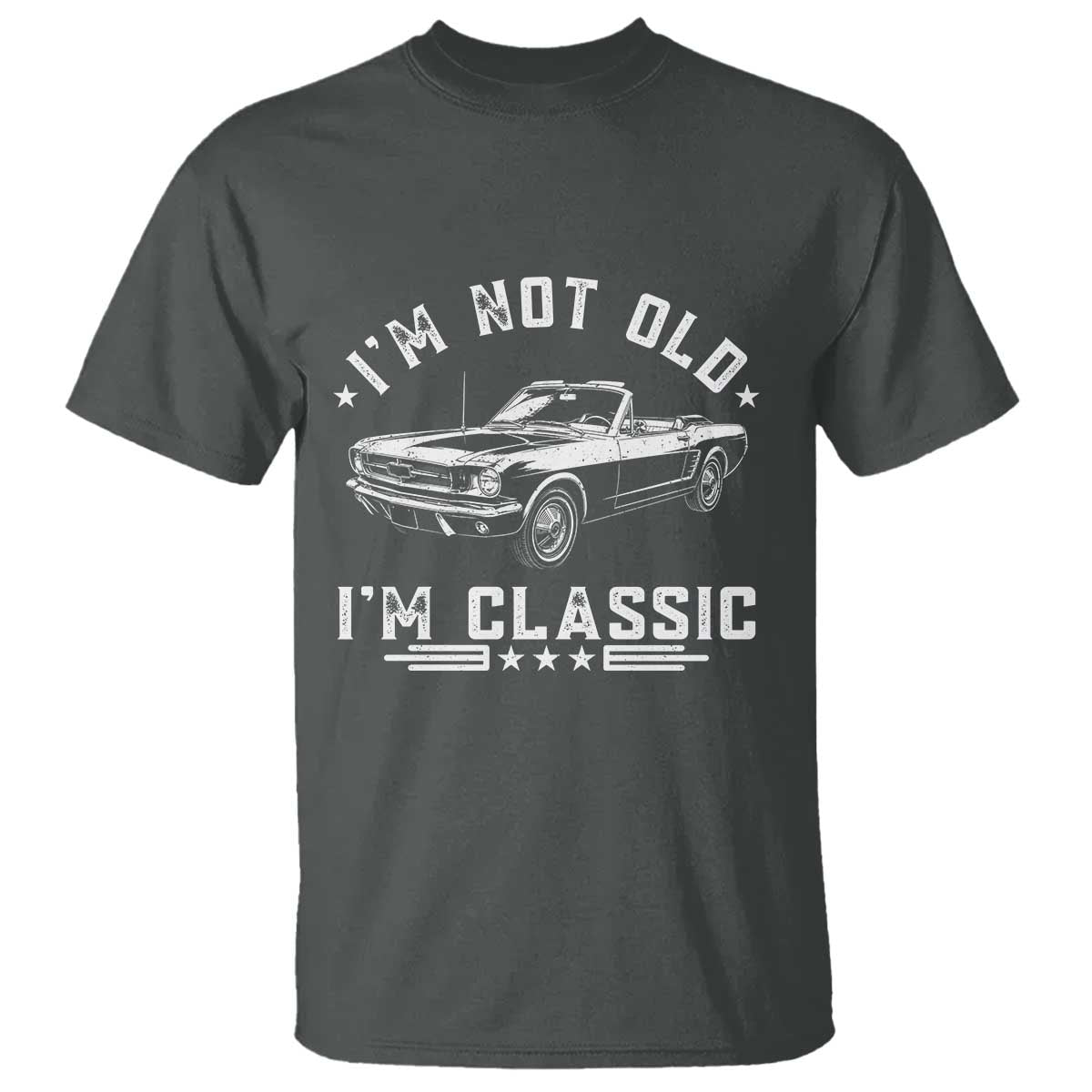 I'm Not Old I'm Classic T Shirt Vintage 1963 Classic Sports Car