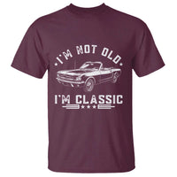 I'm Not Old I'm Classic T Shirt Vintage 1963 Classic Sports Car