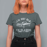 I'm Not Old I'm Classic T Shirt For Women Vintage 1963 Classic Sports Car