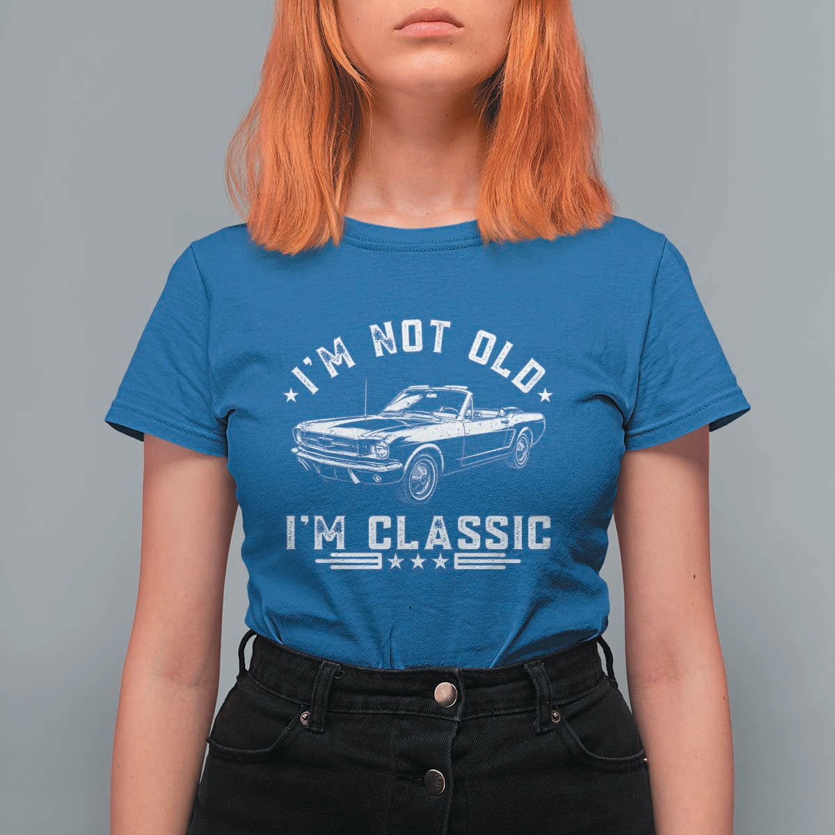 I'm Not Old I'm Classic T Shirt For Women Vintage 1963 Classic Sports Car
