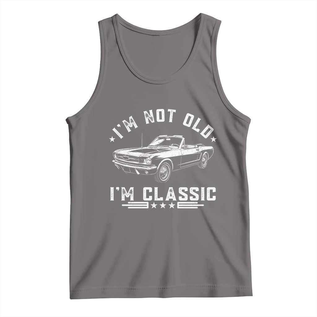 I'm Not Old I'm Classic Tank Top Vintage 1963 Classic Sports Car