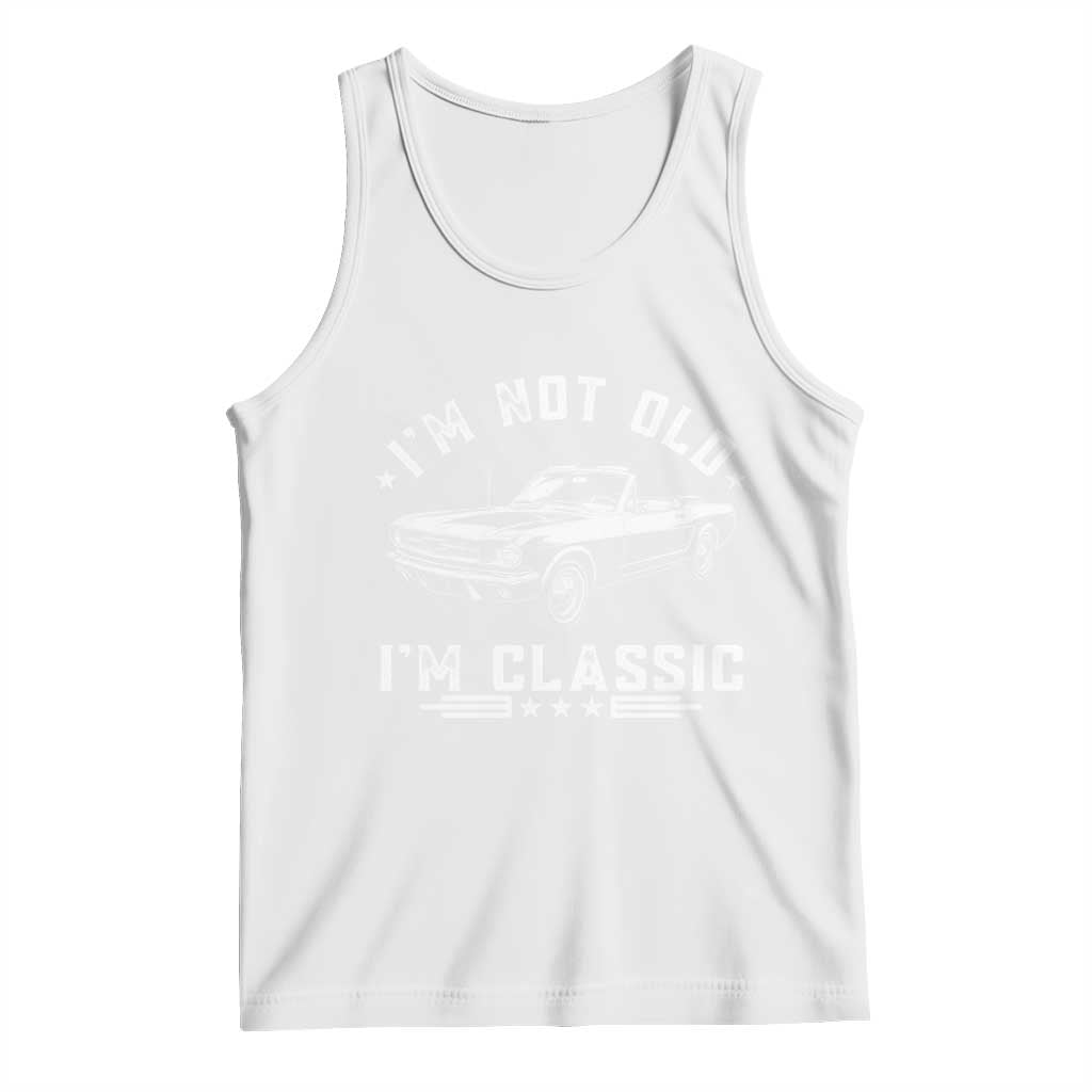 I'm Not Old I'm Classic Tank Top Vintage 1963 Classic Sports Car