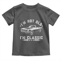 I'm Not Old I'm Classic Toddler T Shirt Vintage 1963 Classic Sports Car