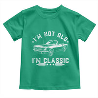 I'm Not Old I'm Classic Toddler T Shirt Vintage 1963 Classic Sports Car